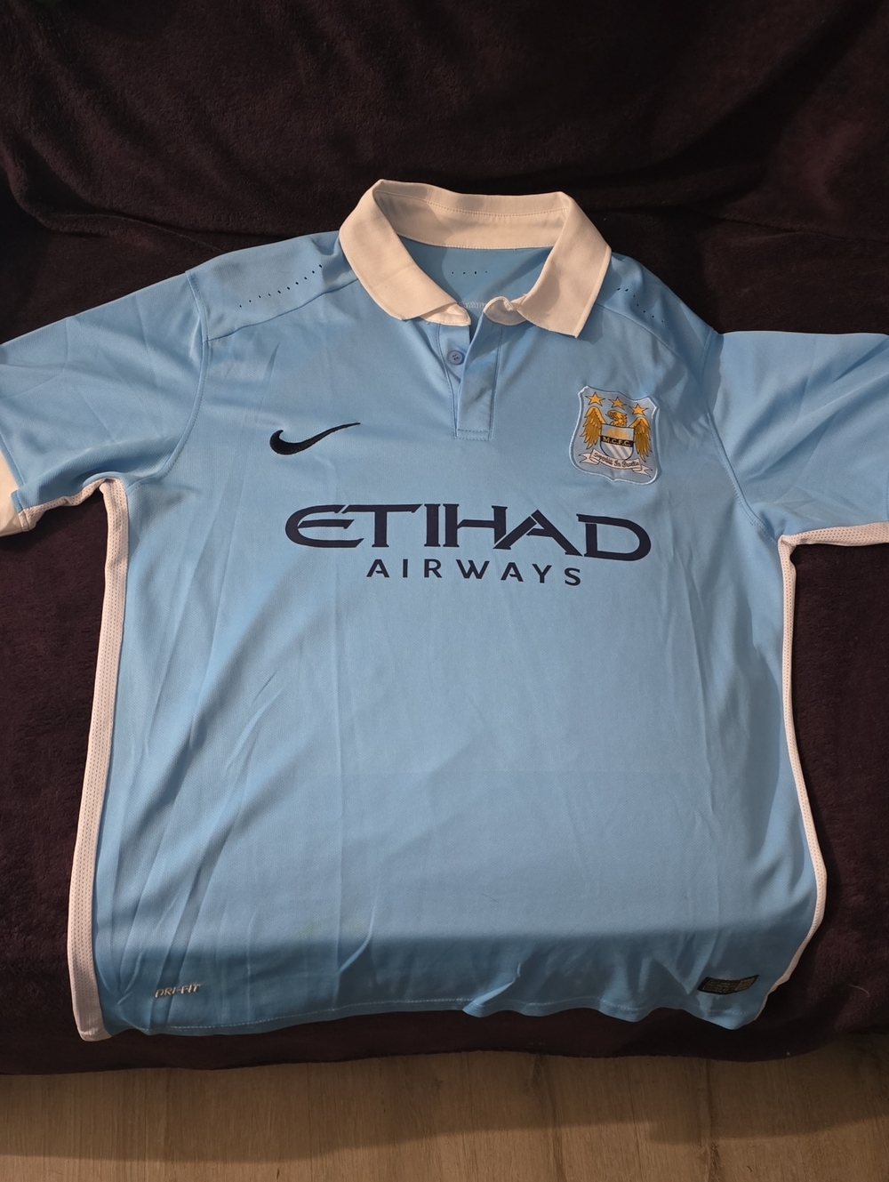 Nike Manchester City Kun Aguero 10 Jersey